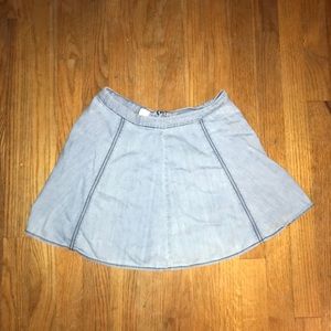Old Navy Jean Skater Skirt